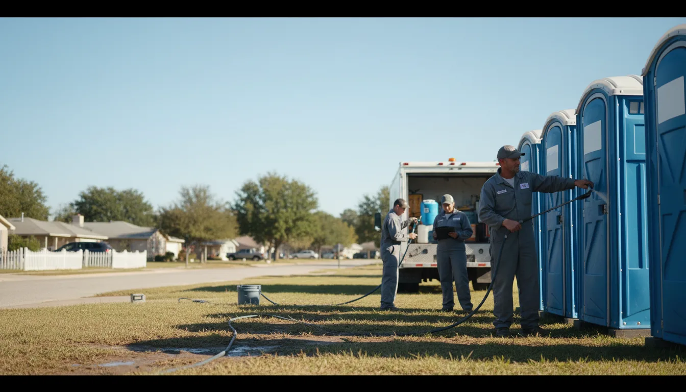 Long-Term Portable Toilet Rental in Woodbine, MD near me